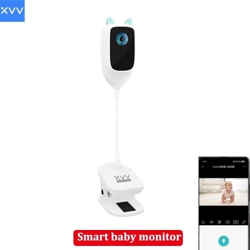Xiaovv Smart Baby Monitor Baby crying detection HD 1080P Infrared night vision 150° wide angle Humanoid detection Mijia App