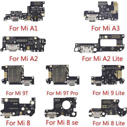 USB Charger For XiaoMi Mi 9T Pro 9 8 SE A3 A1 A2 Lite Charging Dock Port Connector Flex Cable