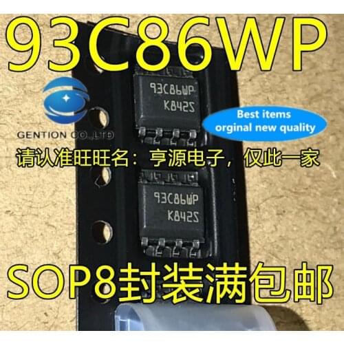 10PCS 93 c86wp M93C86 M93C86-SOP8 WMN6TP storage in stock 100% new and original