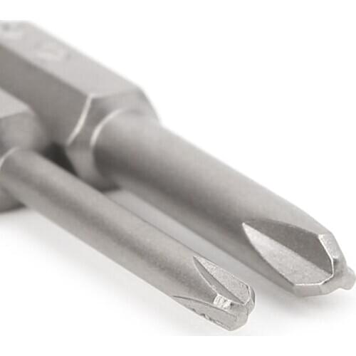 2020 New 2 Pcs 50mm Magnetic 1/4'' Hex Shank Tri-wing Y Tip Head Screwdriver Bits Set