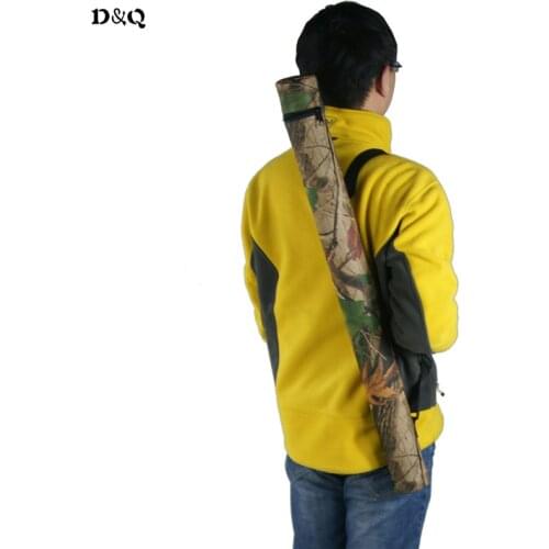 33.8'' Hunting Archery Arrow Tube Quiver Holder Capacity 20pcs Arrows with Adjustable Back Strap for Shooting Accessories