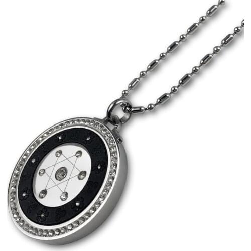 Bio Energy Pendant Necklace Quantum Health Lava Fashion Jewelry