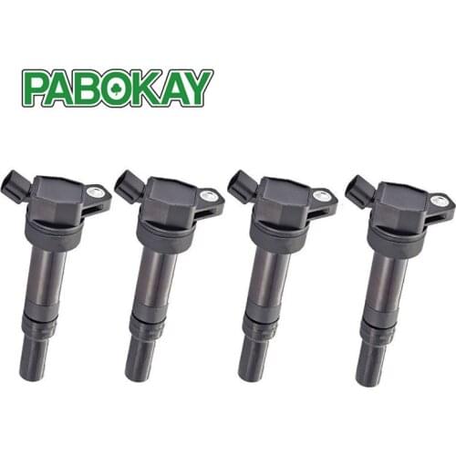 4 pieces x OEM Quality Ignition Coil for Kia Forte Soul Hyundai Elantra L4 1.8L 2.0L C1804, UF-651, 27300-2E000 UF651