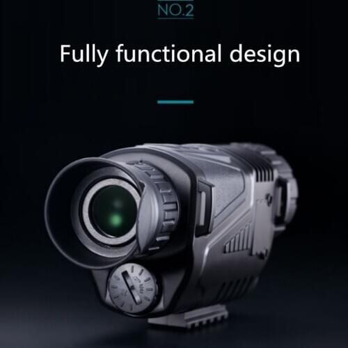 HD night vision monoculars, infrared night vision device, waterproof zoom device, used for taking photos and videos