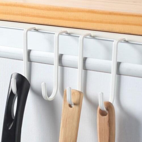Hook up seamless hook Cabinet divider hanger Nail-free, perforated, seamless wardrobe hook