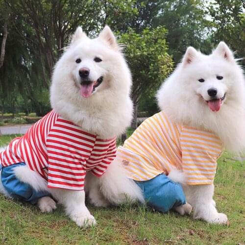 Large Dog Clothing Pajamas Jumpsuit Big Dog Clothes Outfit French Bulldog Corgi Samoyed Husky Labrador Golden Retriever Costume
