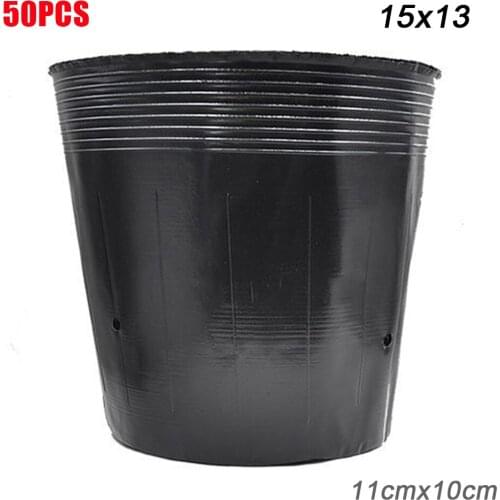 50/100pcs Plastic Seedlings Starter Pot Plants Nursery Pots for Germination Seedling CLH@8