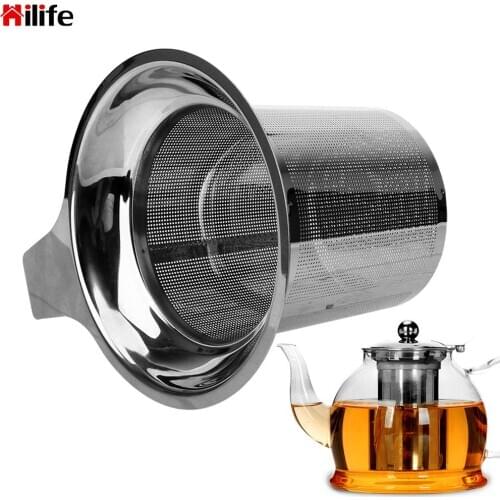 HILIFE Gadgets Teaware Tea Strainers Tea Infuser Stainless Steel Tea Spice Filter Reusable Kitchen Tools