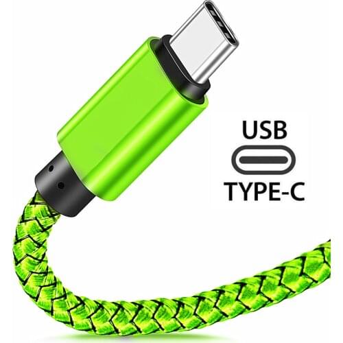 Type C Charger 1m 2m Long USB qucik charger Cord USB C cable For Samsung A51 A71 A12 A52 A72 A21S A30S S21 S20 S10 S9 S8 Charger