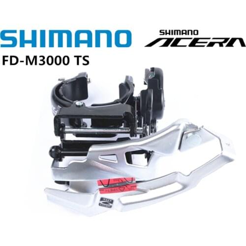 Shimano Acera M3000 3X9s Bike Bicycle Front Derailleur Top Swing Dual Pull 34.9mm