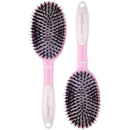 1pcs Hair Comb Scalp Massage Comb Salon Hairdressing Styling Tools Hairbrush Bristle Detangle Hair Brush Dropshipping
