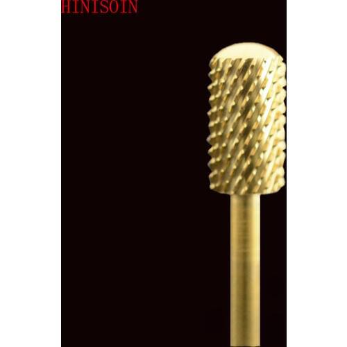 10 pcs Carbide Nail Drill Bit - Small Barrel Smooth Top Bit