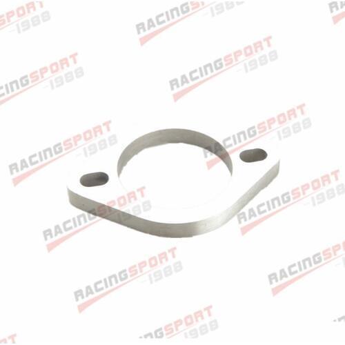 2.25" 2Bolt SS304 Slotted Flange Exhaust Downpipe Pipe Catback Header 1/2" Thick