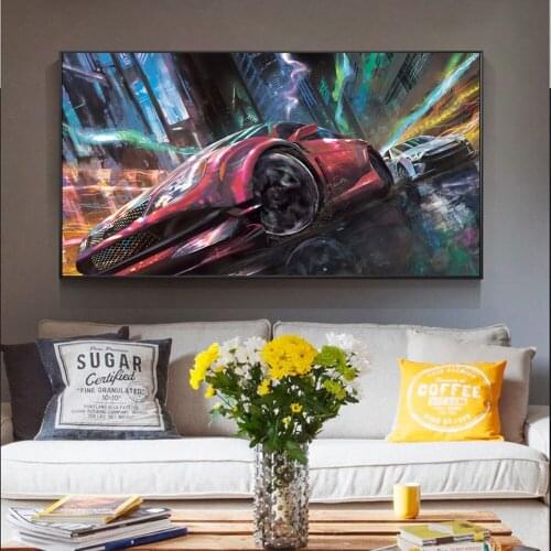 Diamond Painting Car Poster Round Diamond Inlaid Home Decoration Cross Stitch 5d Diy Diamond Embroidery Mosaic Rhinestone