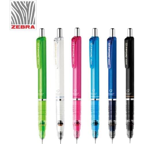 2 Pcs ZEBRA Automatic Pencil 0.3/0.5/0.7mm MA85 Not Easy To Break Lead Broken Core Low Center of Gravity Drawing Activity Pencil