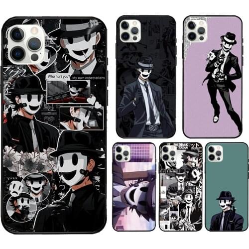 Sniper Mask High-Rise Invasion Anime Phone Case For iPhone 11 Pro Max 12 mini 6S 7 8 Plus X XS Max SE 2020 XR Cover Coque