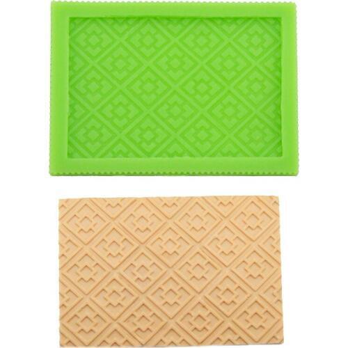 European style embossed chocolate mold fondant cake border decoration silicone mold sugarcraft chocolate candy jelly mold