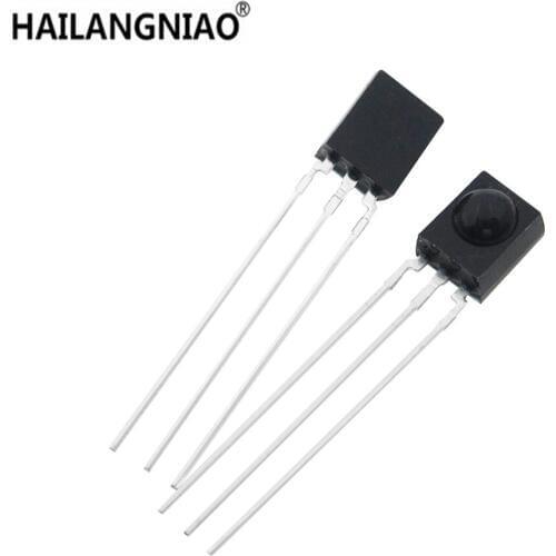 5PCS HS0038B HS38B 38KHZ Photo Module IC PCM Remote Infrared,SIP3 inserted straight, infrared receiver IN STOCK