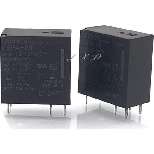 HOT NEW 24V relay G5PA-28 G5PA 28 G5PA28 24VDC DC24V 24V 5A 6PIN