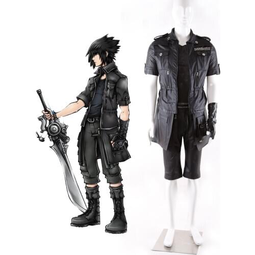 Noctis Lucis Cosplay Final Fantasy XV Prologue Parting Ways Noctis Lucis Caelum Cosplay costume Custom Made