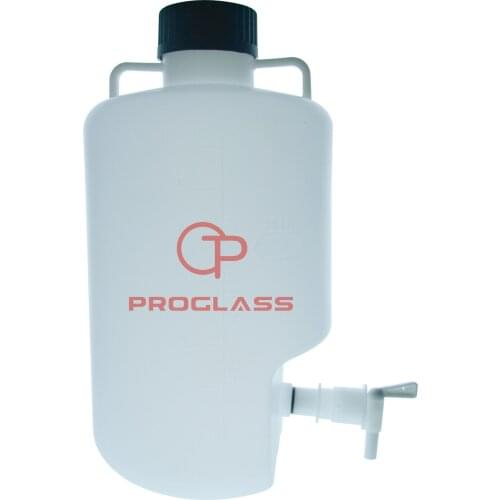 Laboratory Plastic water bottle with faucet