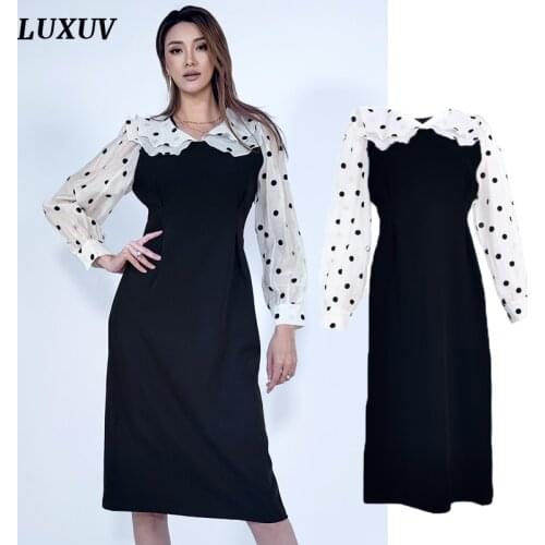 Летние платья с рукавами LUXUV China At AliExpress