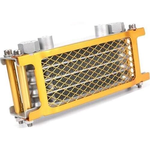 Motorcycle Oil Cooling Cooler Radiator Oil Cooler Set for Dirt Bike Monkey Bike DAX Pocket Bike