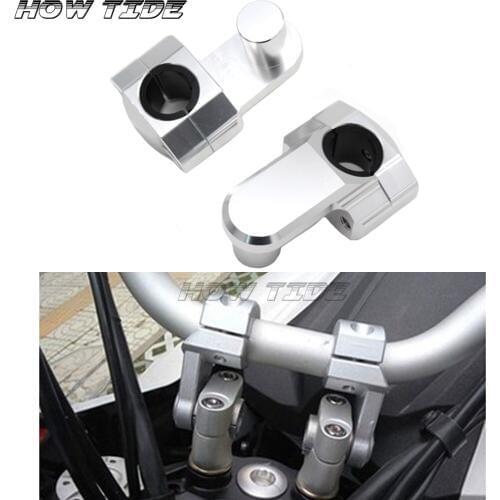 For Benelli BN600 BN300 TNT600 TNT300 1 Pair 7/8" Motorcycle Aluminum high quality Handlebars Fat Bar Mount Clamps Risers