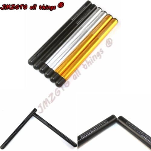 Motorcycle Racing CNC Clip On Handle Bars Clip On Handle Bars Black Gold Silver Handlebar