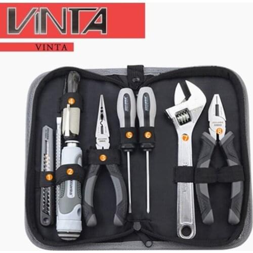 Set Household Tools Multifunctional Hardware Tools Electrician Hand Tool Screwdriver Combination Portable Tool Set