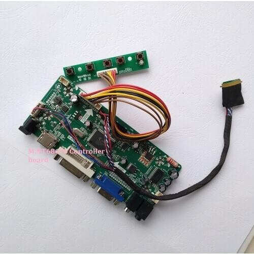 Kit for N116B6-L01 1366X768 HDMI LCD Controller board LED DIY VGA DVI Monitor M.N68676 Panel Screen LVDS 40pin 11.6"