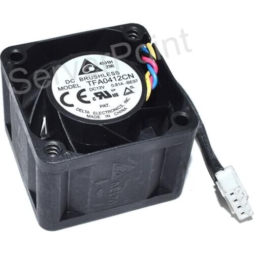 NEW TFA0412CN -BE97 4028 4CM DC12V 0.81A Four Lines Cooling Fan