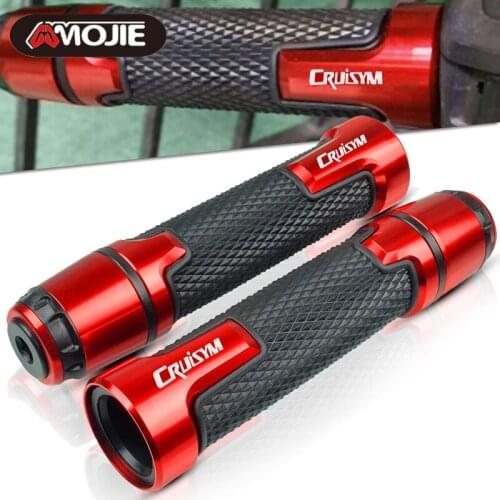CNC Motorcycle handlebar grip handle bar Motorbike handlebar grips For SYM CRUISYM 150 180 300 GTS300 GTS 300i 2016 2017 2018