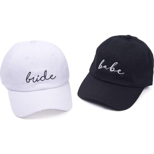 Wedding Decoration Bridal Shower SQUAD Baseball Cap Bride To Be Bachelorette Party Decoration Bridesmaid Gift Hen Party Supplies