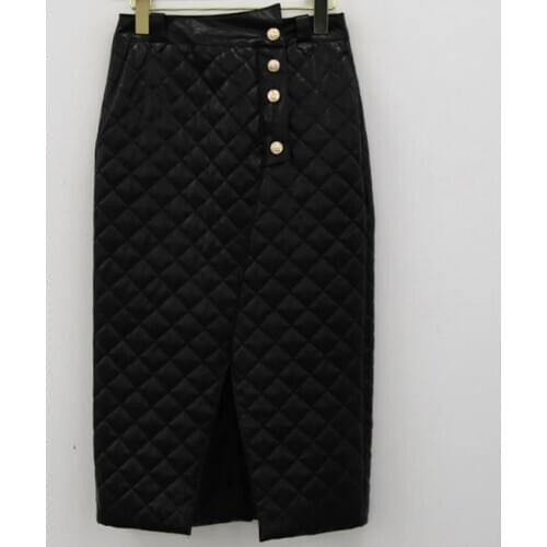 Vinieer Pencil Skirts With Flowers