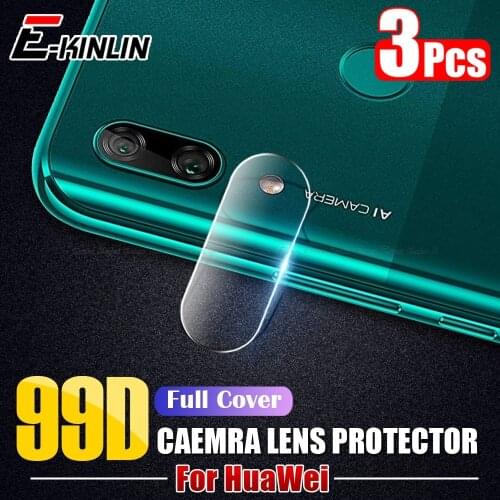 3pcs Back Camera Lens Protective For Huawei P Smart S Plus 2021 2020 2018 2019 Pro Z Tempered Glass Rear Screen Protector Film