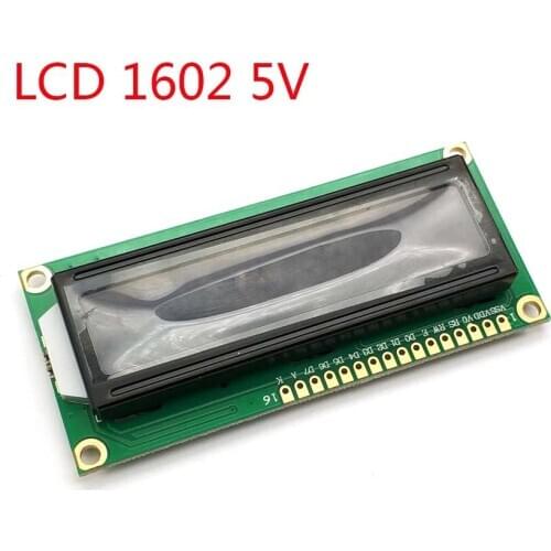 LCD1602 5V Blue Backlight 16*2 Lines White Character LCD module 1602A AB lcd 1602