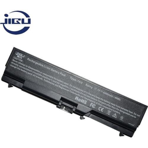 JIGU Laptop Battery FRU 42T4925 42T4927 For Lenovo 42T4733 42T4715 42T4735 For ThinkPad SL510 T530i SL410 42T4731 42T4737