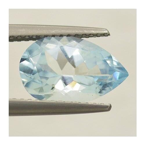 2.67ct Aquamarine Pear Cut