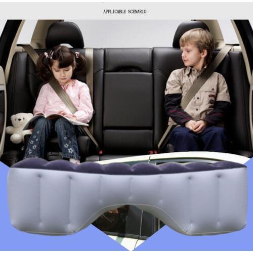 Car Travel Bed Air Inflatable Travel Mattress Bed Universal For Back Seat Gap Pad Air Bed Cushion Sofa Pillow Outdoor Cushion