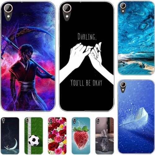 For HTC Desire 830 Case For HTC Desire 820 825 828 Cartoon Pattern Soft TPU Cover Coque Animal Flower Shell