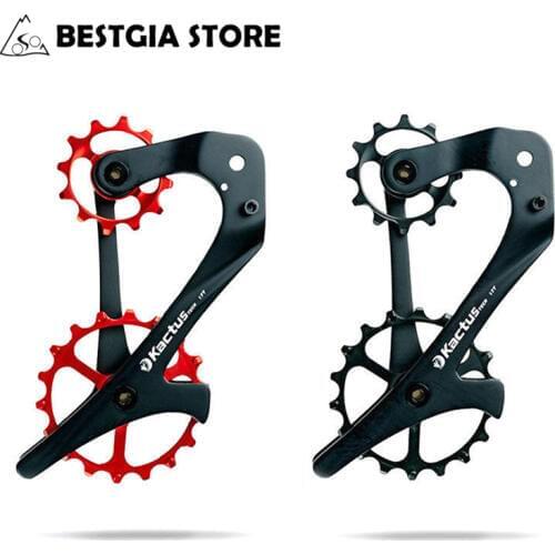 12/18T Ceramic Bearing Bicycle Rear Derailleur Jockey Wheel Set Carbon Fiber Body Bike Pulley Wheel Rear for SRAM X1 XX1 GX NX