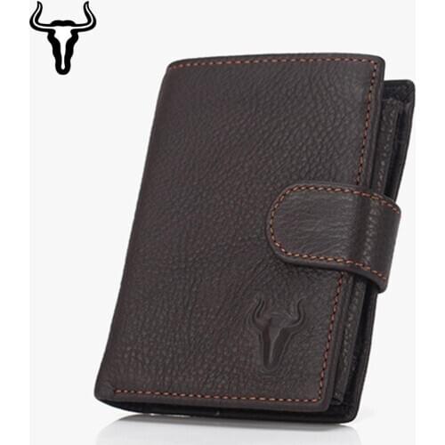 Xiaomi Mens multifunctional card holder Cowhide Leather retro bag Fashion trend Coin Purse Wallet card holder