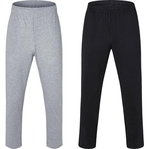 Mens Pajama Pant Sleep Lounge Pants Solid Sleepwear with Drawstring Trousers Plus Size 3xl