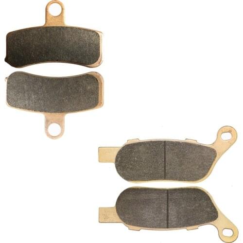 Brake Pads Set fit for HARLEY Street FLSTN 1584 Softail Deluxe 2008 2009 2010 2011 2012 2013 2014 2015 Front Rear