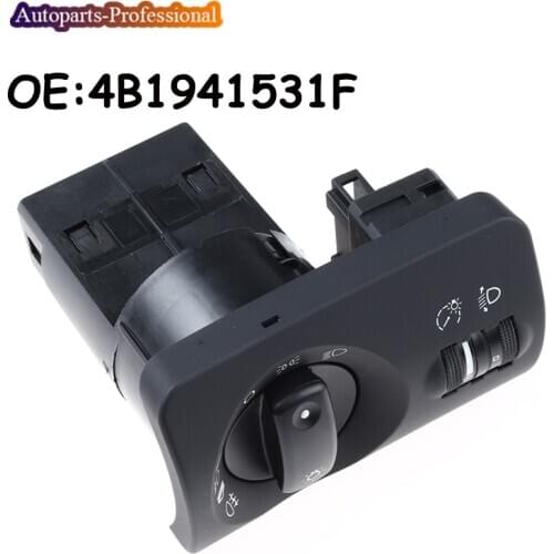 New Car For A udi A6 4B C5 Headlight Auto Control Head Light Switch 4B1941531F 4B1 941 531 F Auto accessorie