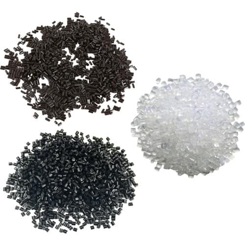 New 50/100g Italian Keratin Glue Granule Granules Strong Hold Hot Melt Fusion Beads Non Slip Sticky Hair Glue For Hair Extension