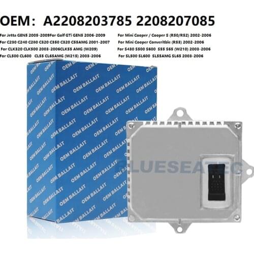 NEW OEM D1 For VW Jetta Golf For Mini Cooper For Benz W209 W215 XENON HID Ballast Control Replaces A2208203785 2208207085