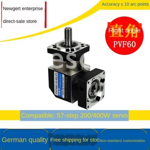 Gear Reducer Pvf60 Right Angle with 57-Step 200w400w Servo Motor Reducer