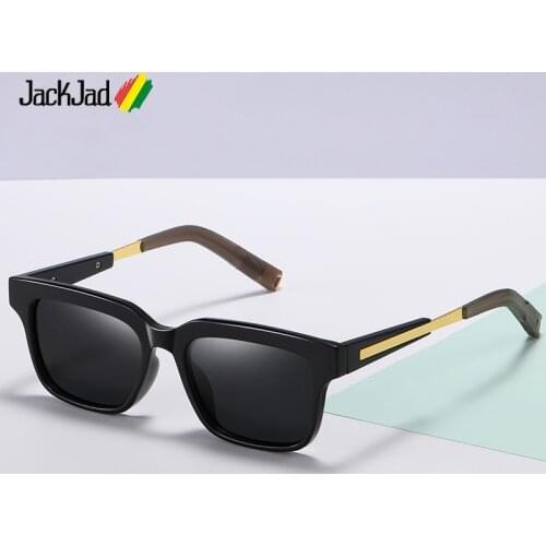 JackJad 2021 Fashion Cool Square Lancier Style Polarized Sunglasses Men Women Vintage Brand Design Sun Glasses Oculos De Sol